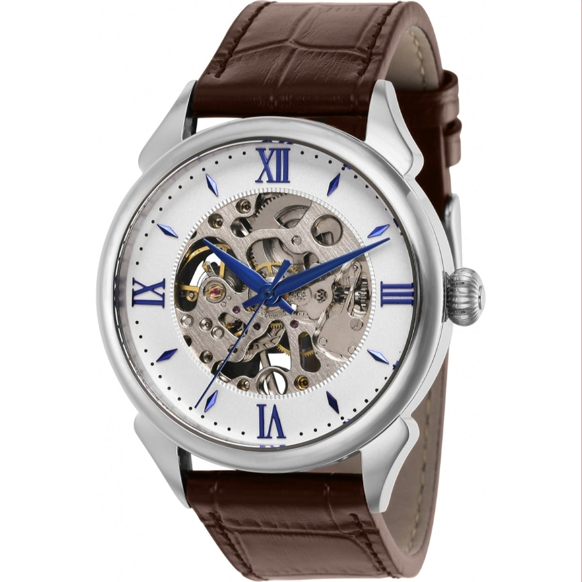 Invicta Men's 38165 Vintage Mechanical Brown Leather Watch