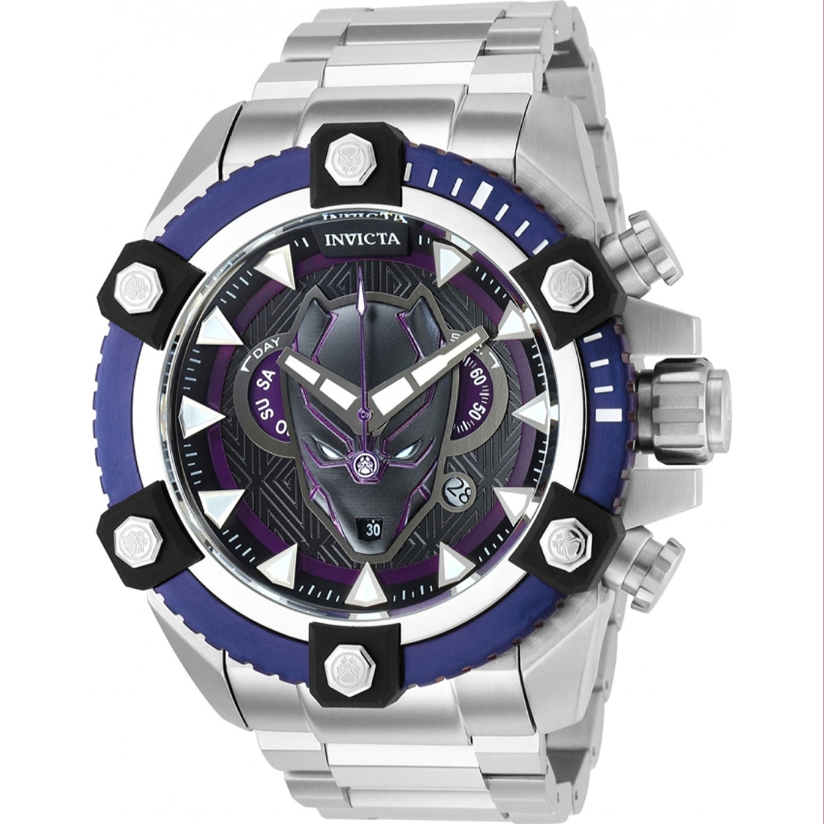Invicta Men's 38323 Marvel Black Panther Stainless Steel Watch