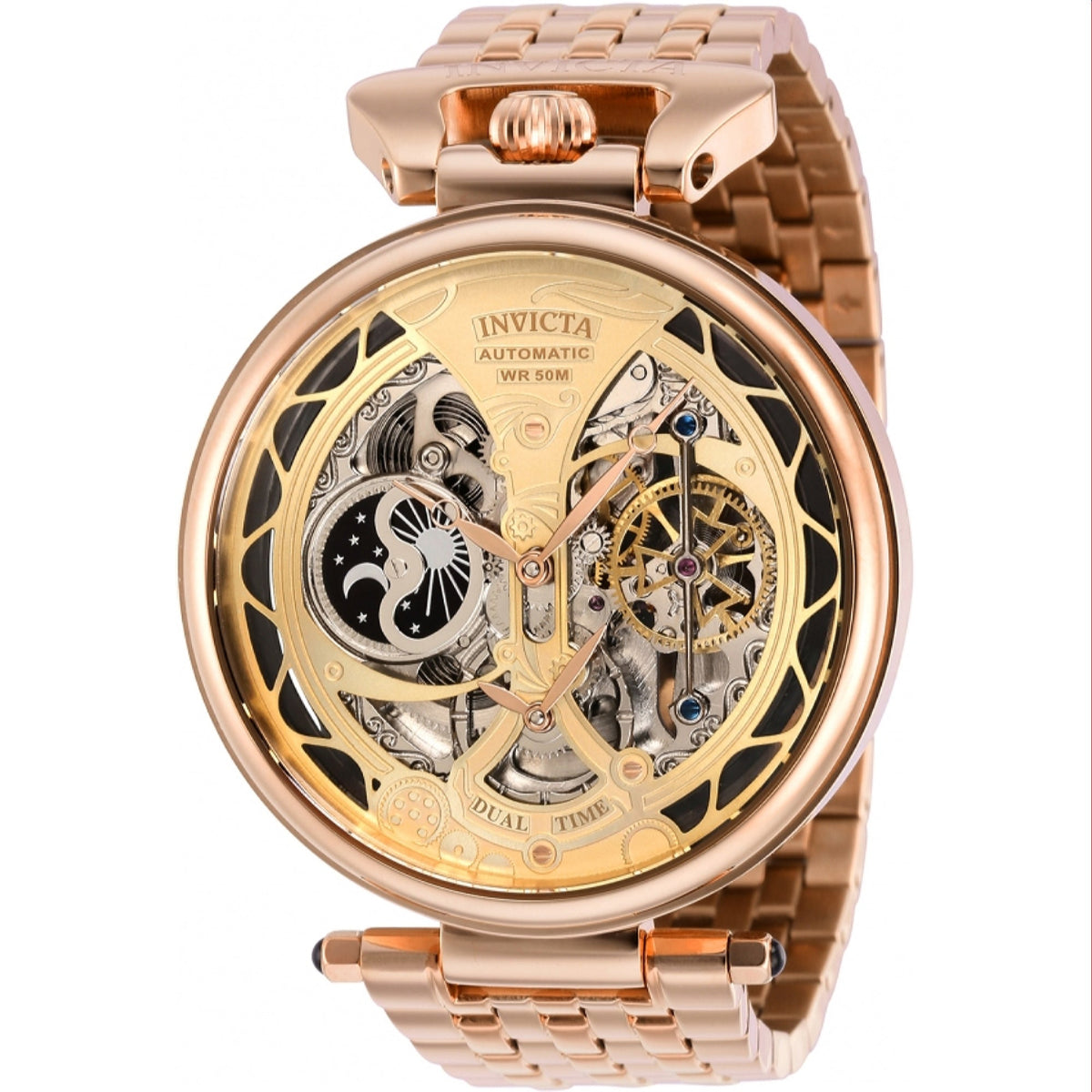 Invicta Men's 38326 Objet D Art Rose-Tone Stainless Steel Watch