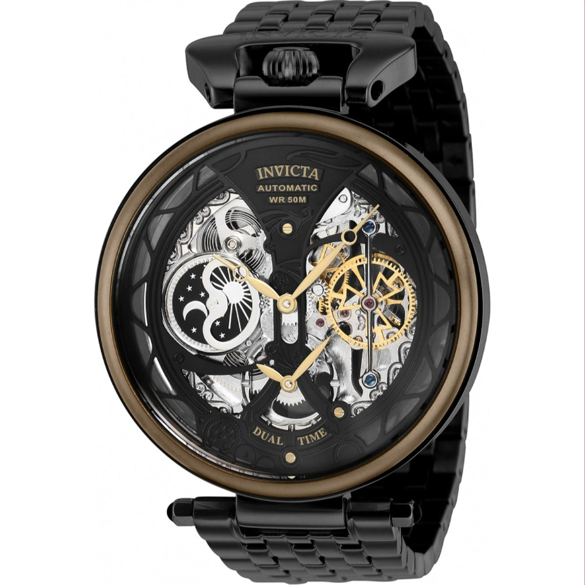 Invicta Men's 38327 Objet D Art Black Stainless Steel Watch