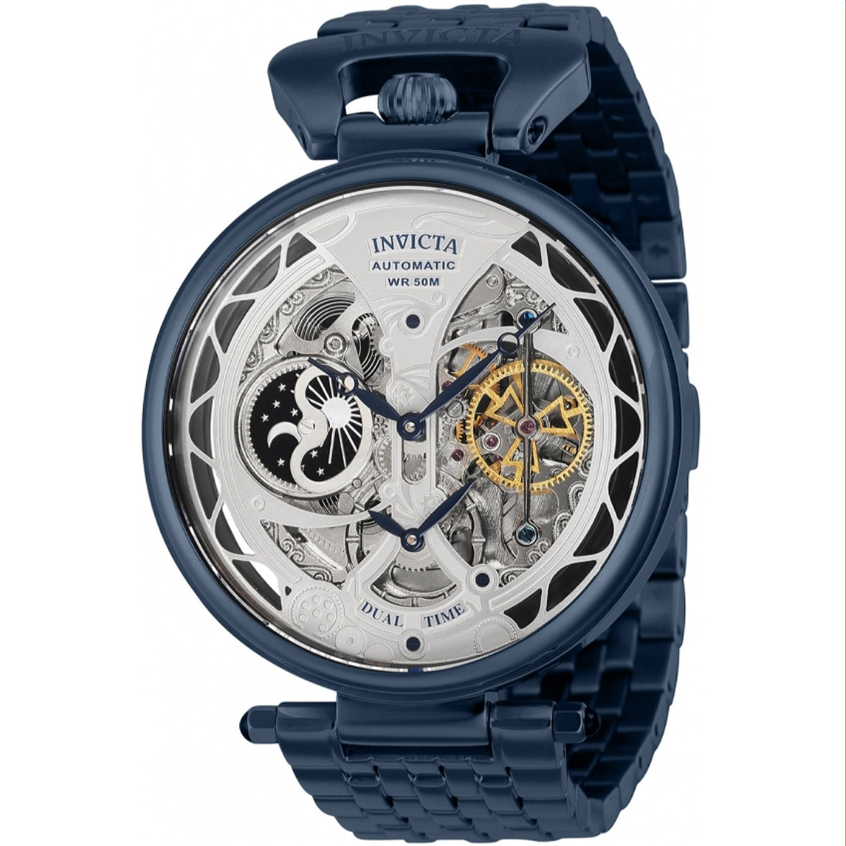 Invicta Men's 38383 Blue Stainless Steel Watch