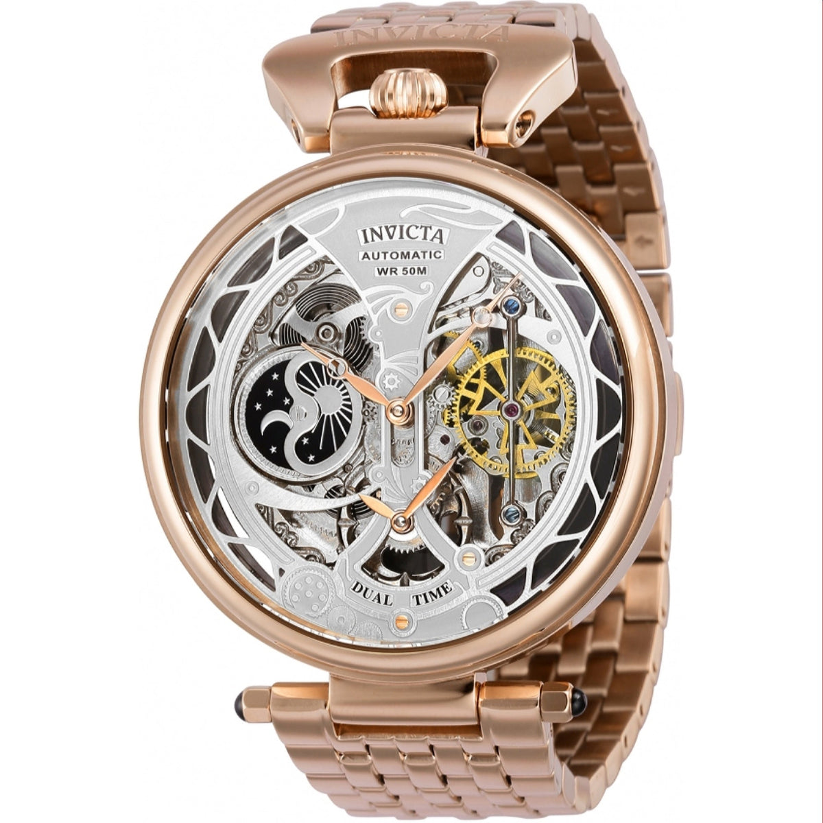 Invicta Men's 38387 Rose-Tone Stainless Steel Watch