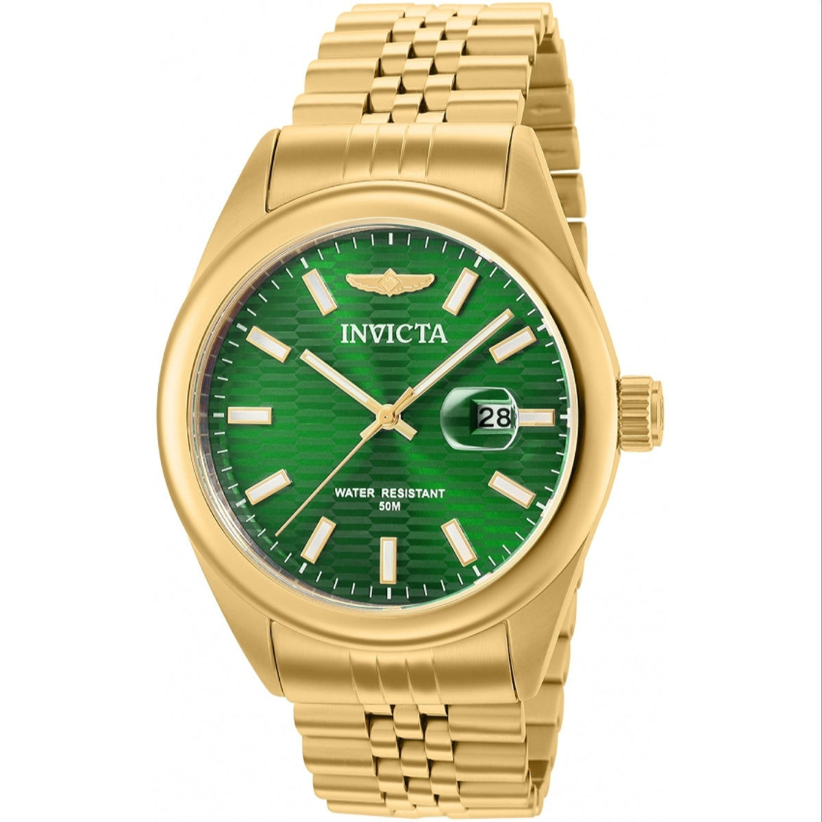 Invicta Men's 38414 Aviator Gold-Tone Stainless Steel Watch