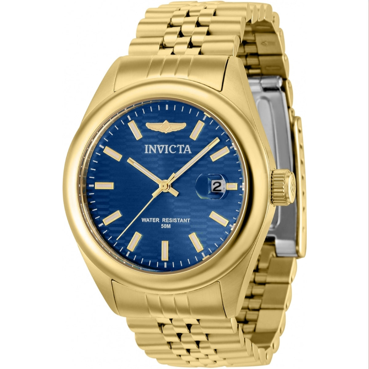 Invicta Women's 38425 Aviator Gold-Tone Stainless Steel Watch