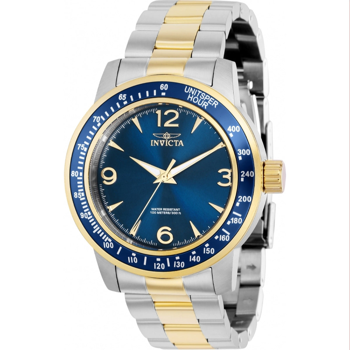 Invicta Men's 38533 Specialty Gold-Tone and Silver Stainless Steel Watch