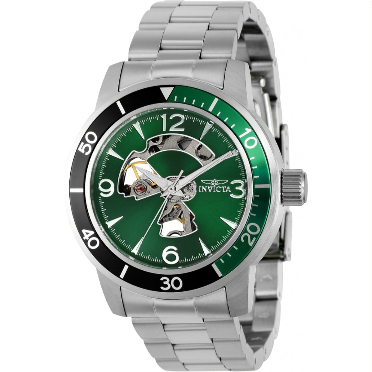 Invicta Men's 38547 Specialty Mechanical Gold-Tone and Silver Stainless Steel Watch