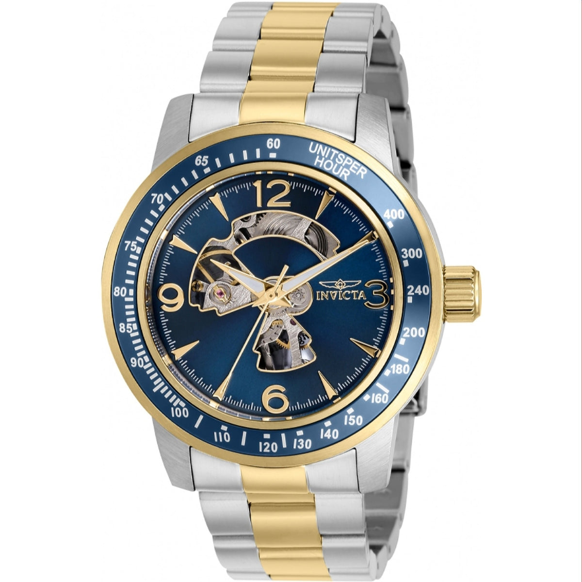 Invicta Men's 38558 Specialty Gold-Tone and Silver Stainless Steel Watch