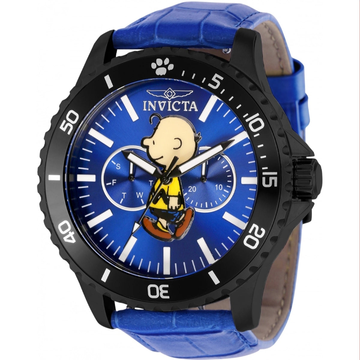 Invicta Men's 38641 Blue Leather Watch