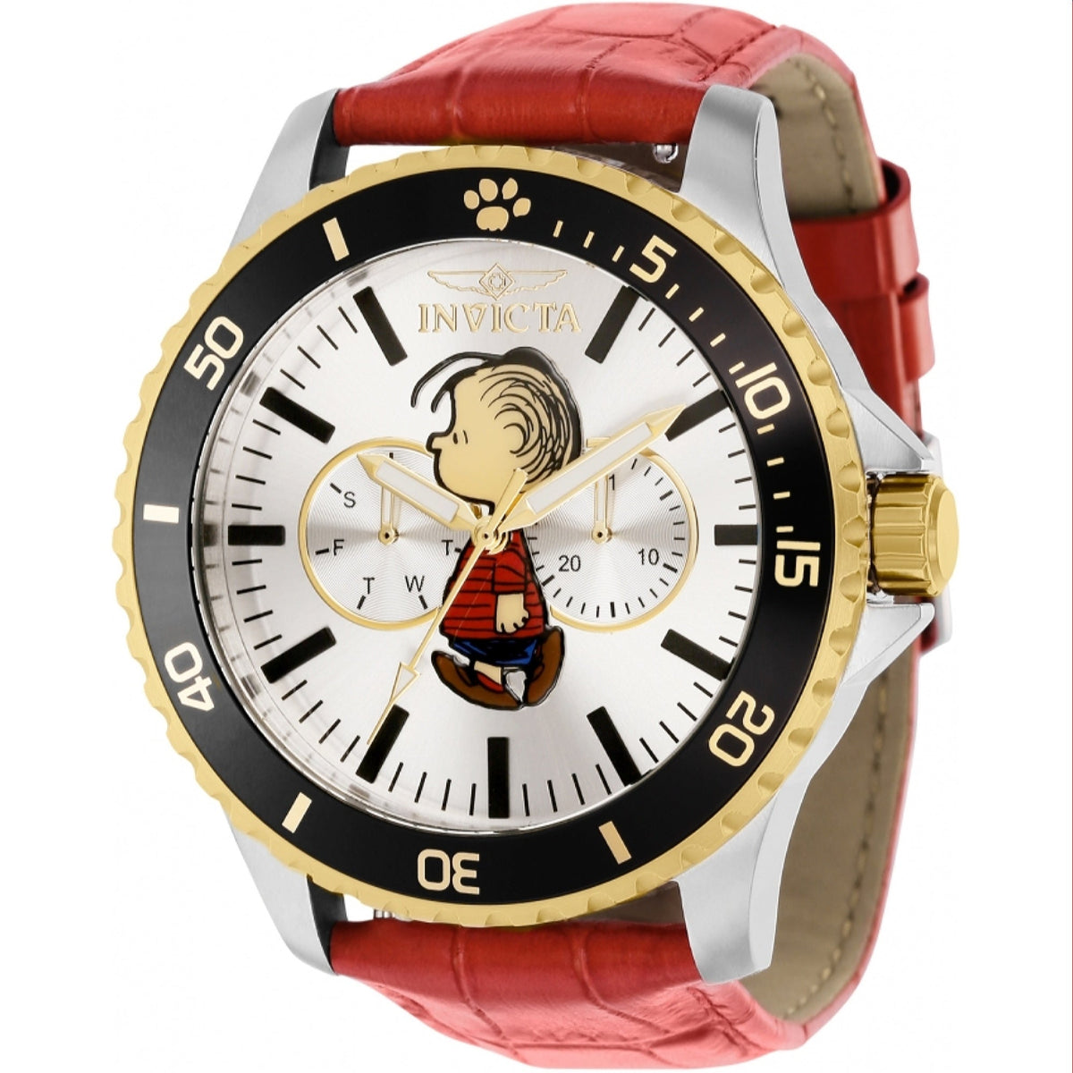 Invicta Men's 38643 Red Leather Watch