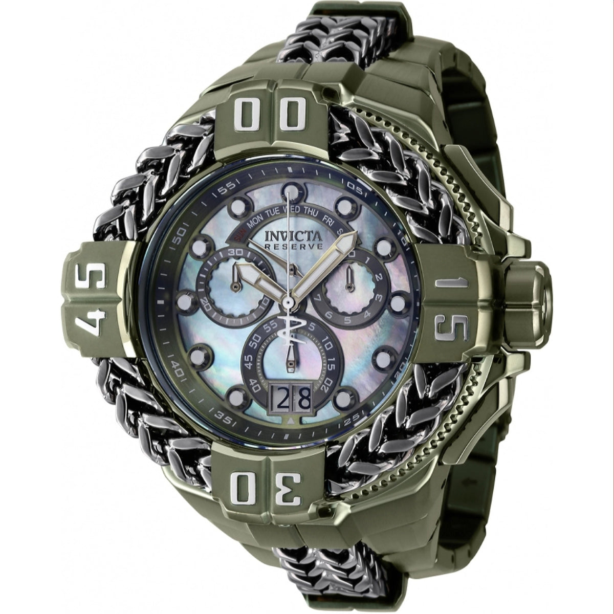 Invicta Men's 38713 Gladiator Spartacus Green Stainless Steel Watch