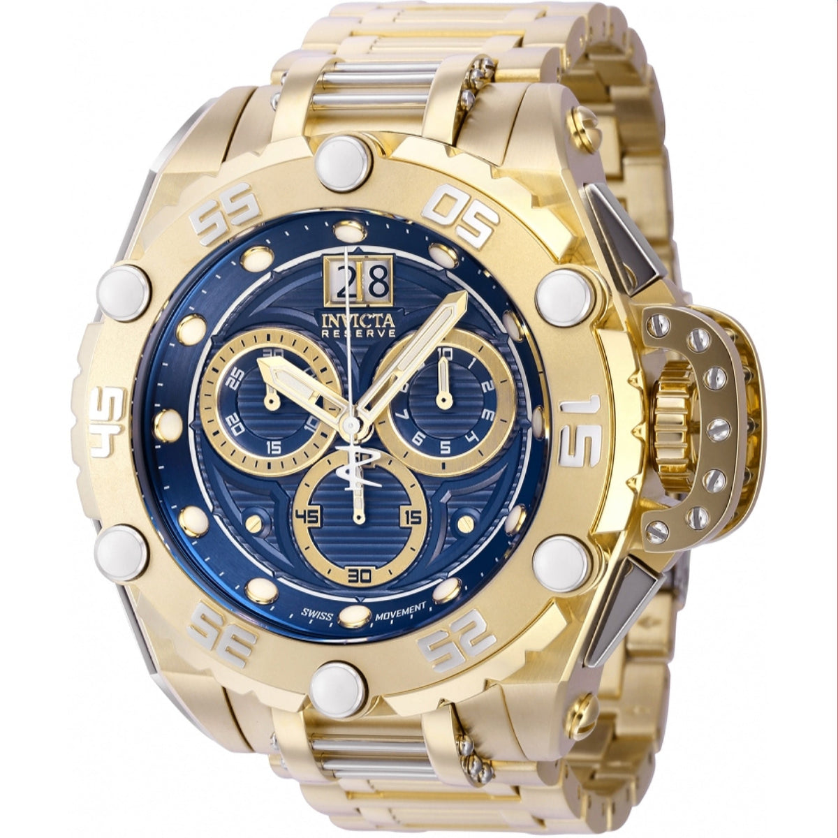 Invicta Men's 38742 Gold-Tone Stainless Steel Watch