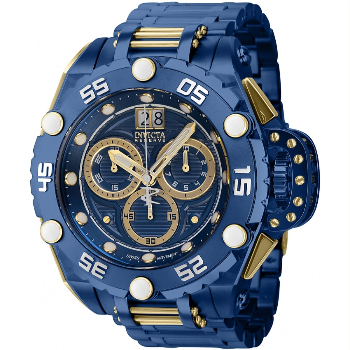 Invicta Men's 38744 Flying Fox Blue Stainless Steel Watch