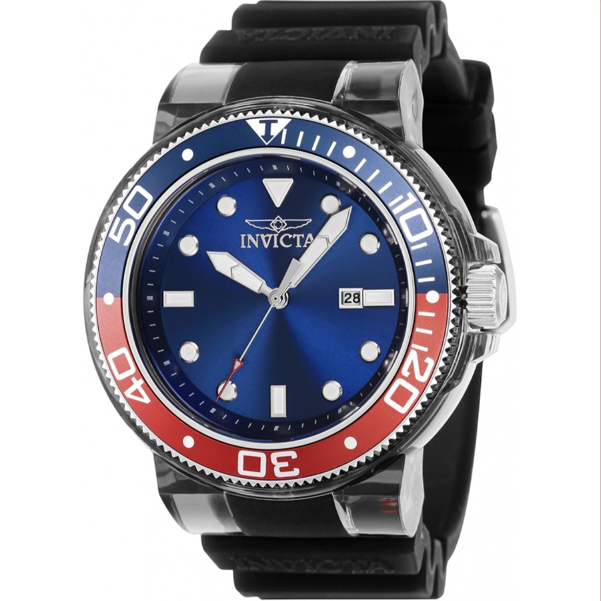 Invicta Men's 38883 Pro Diver Black Silicone Watch