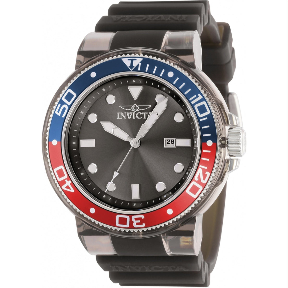 Invicta Men's 38884 Pro Diver Black Silicone Watch