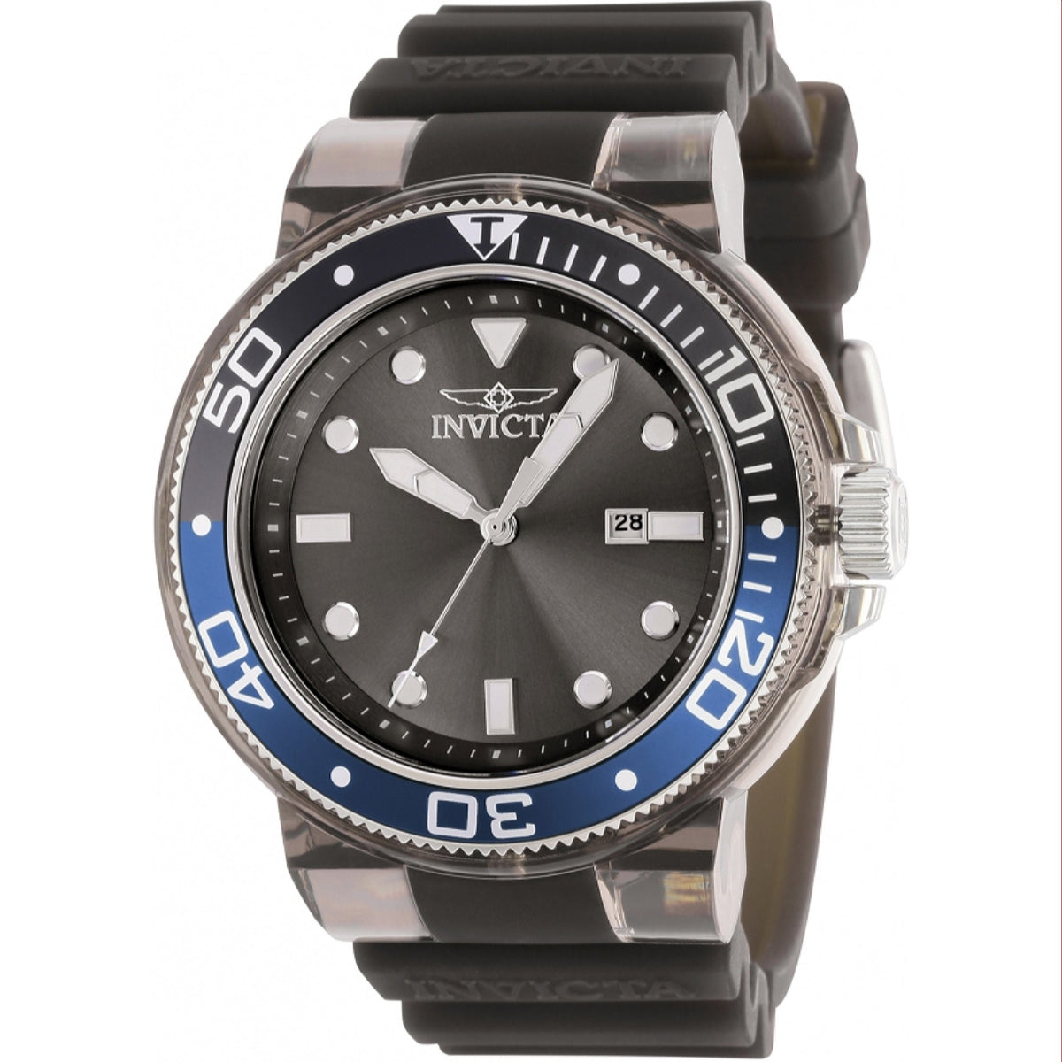 Invicta Men's 38888 Pro Diver Black Silicone Watch
