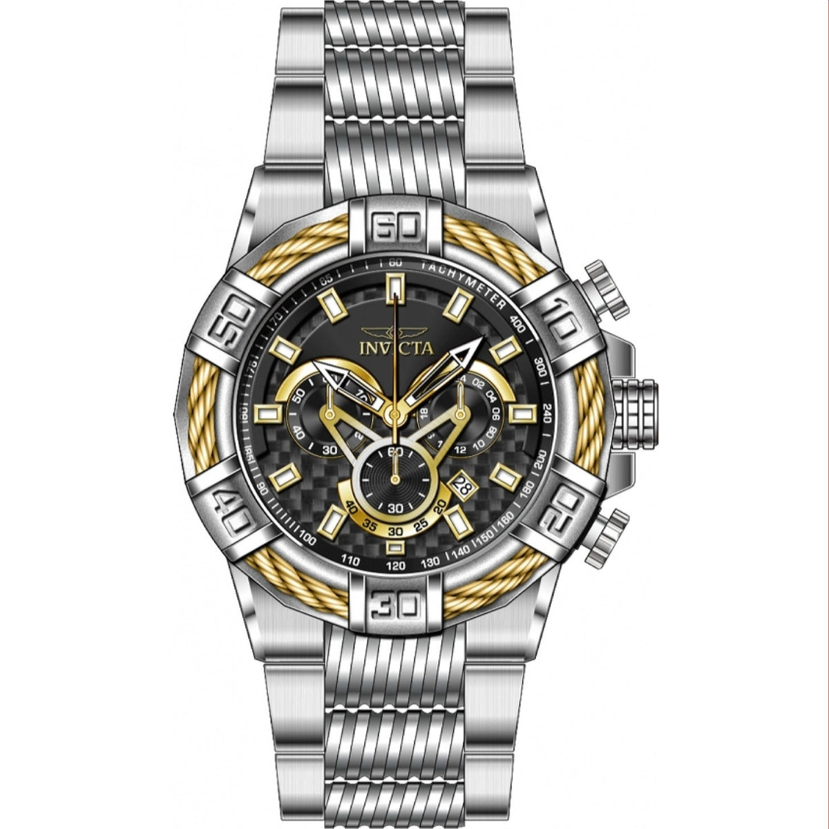 Invicta Men's 38951 Bolt Stainless Steel Watch