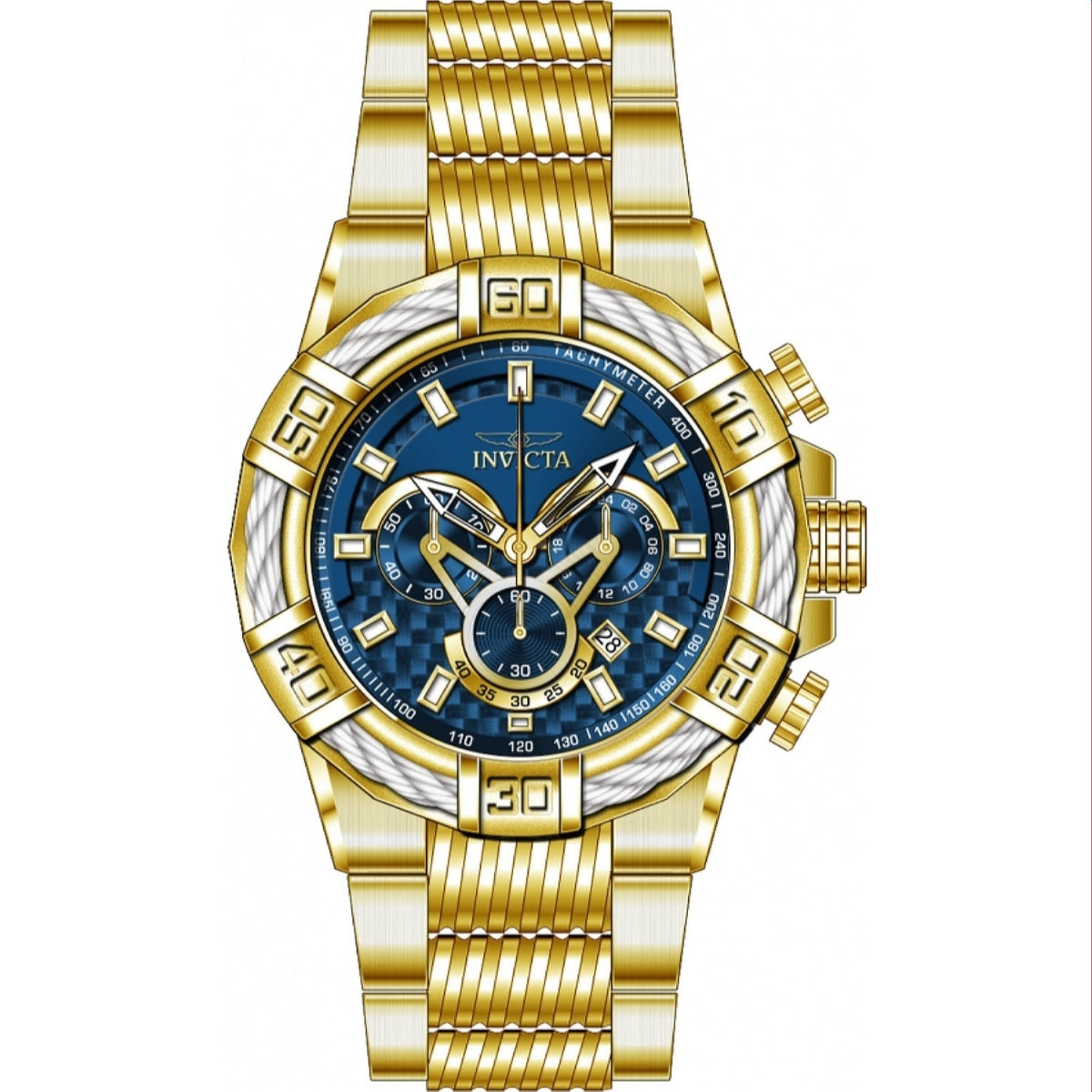 Invicta Men's 38954 Bolt Gold-Tone Stainless Steel Watch