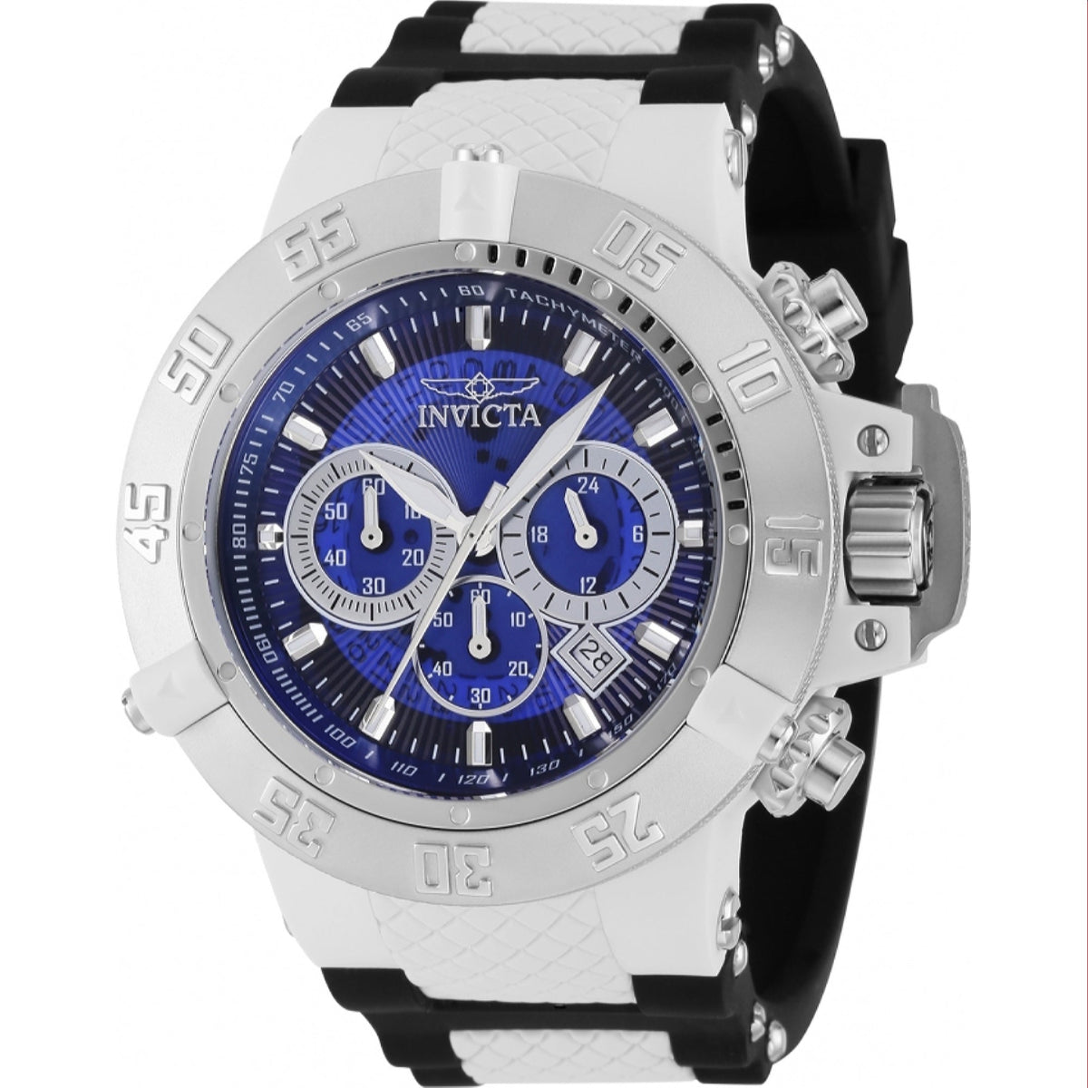 Invicta Men's 38994 Subaqua Noma III Black and Silver Inserts Polyurethane and Stainless Steel Watch