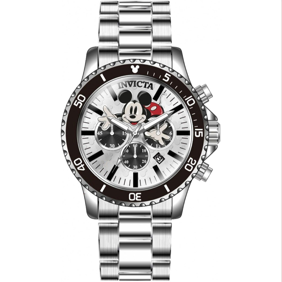Invicta Men's 39049 Disney Mickey Mouse Stainless Steel Watch