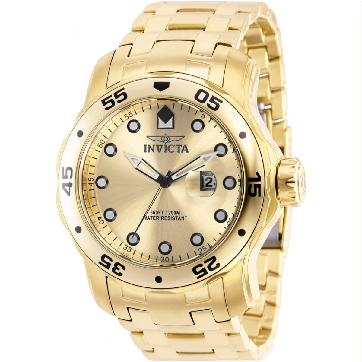 Invicta Men's 39087 Pro Diver Gold-Tone Stainless Steel Watch
