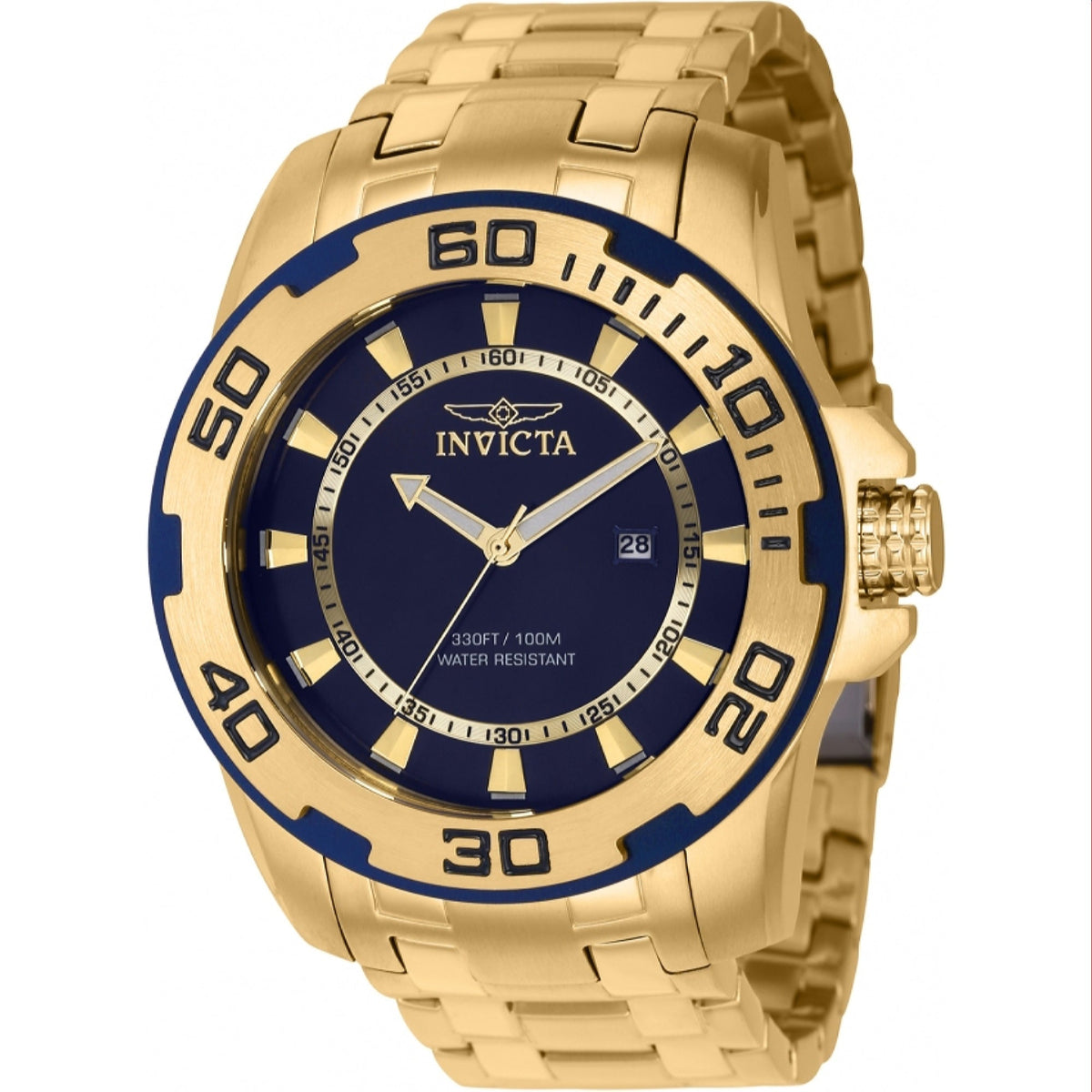 Invicta Men's 39110 Gold-Tone Stainless Steel Watch