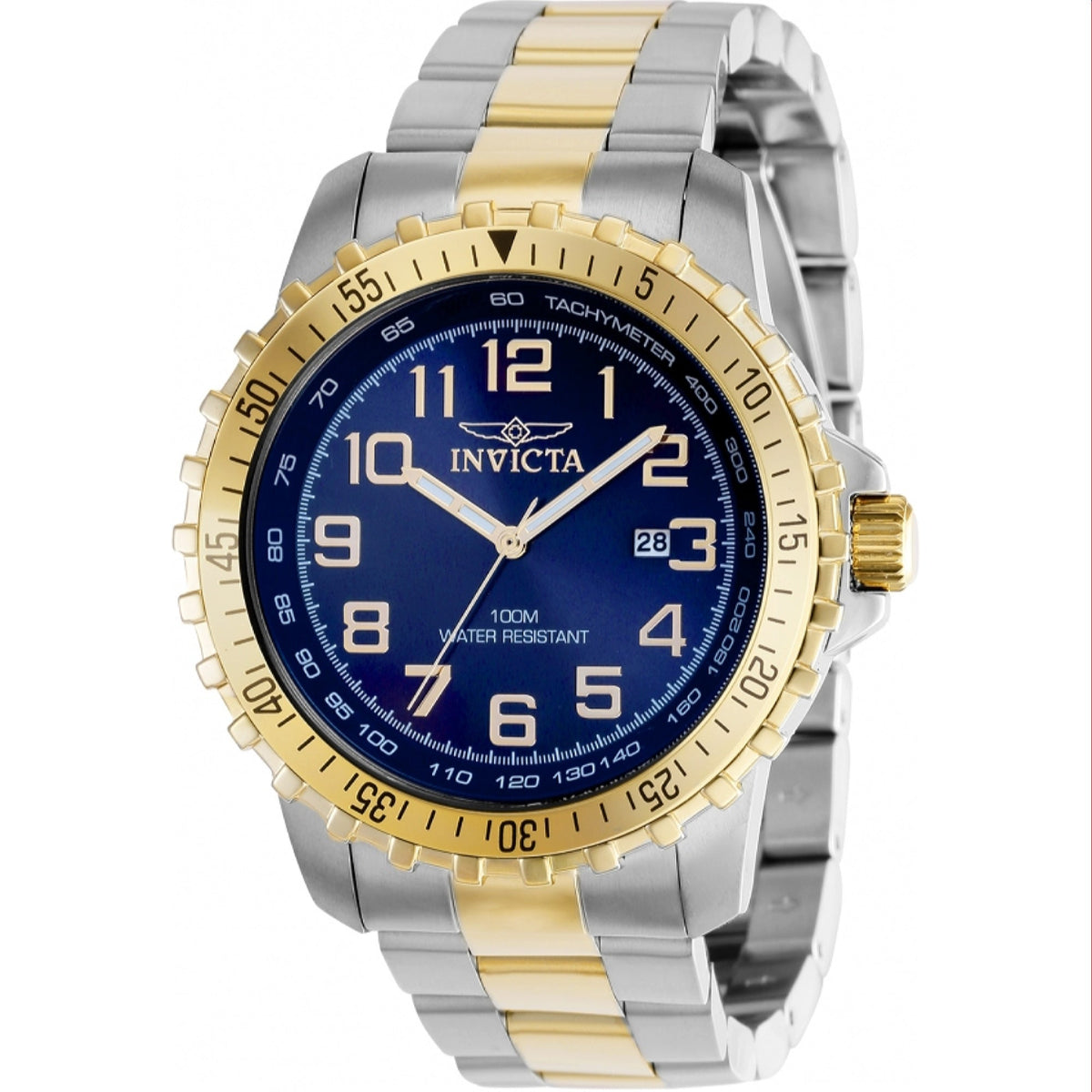 Invicta Men's 39122 Specialty Gold-Tone and Silver Stainless Steel Watch