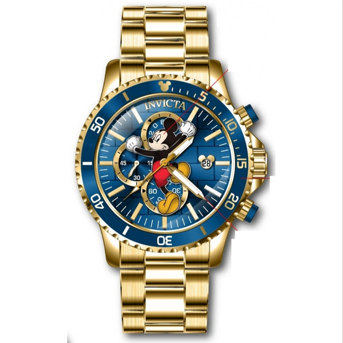 Invicta Men's 39519 Gold-Tone Stainless Steel Watch