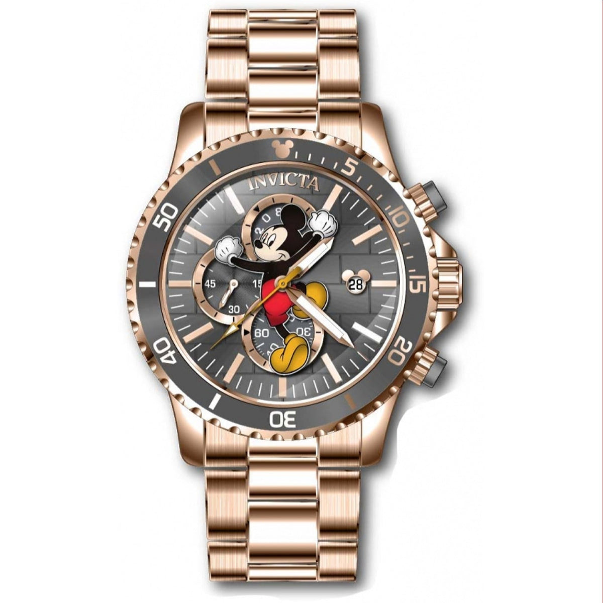 Invicta Men's 39520 Rose-Tone Stainless Steel Watch