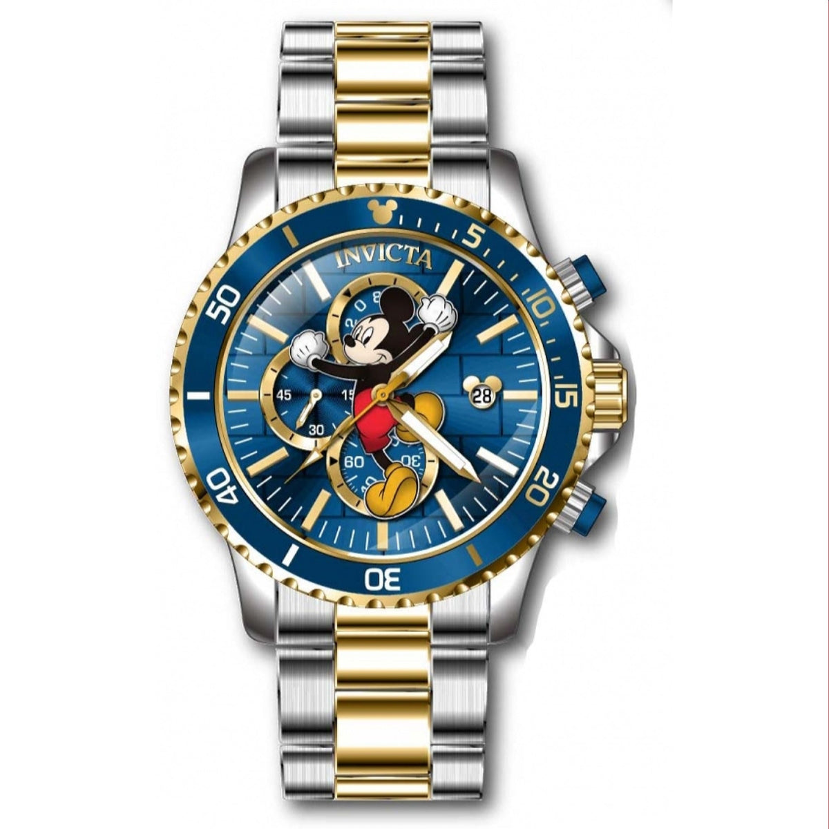 Invicta Men's 39521 Gold-Tone and Silver Stainless Steel Watch