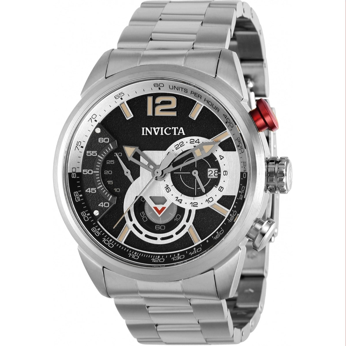 Invicta Men's 39658 Aviator Stainless Steel Watch