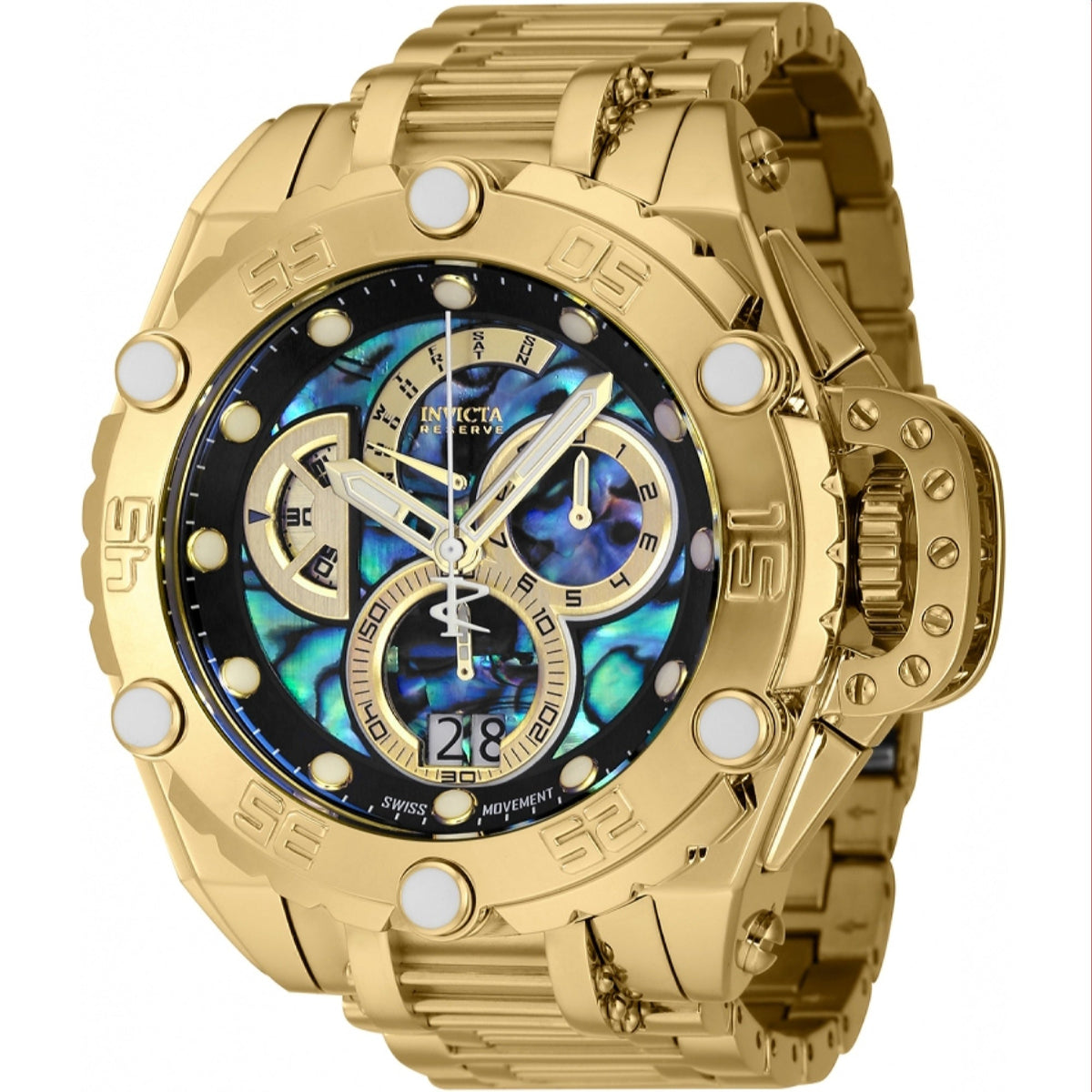 Invicta Men's 39689 Flying Fox Reserve Gold-Tone Stainless Steel Watch
