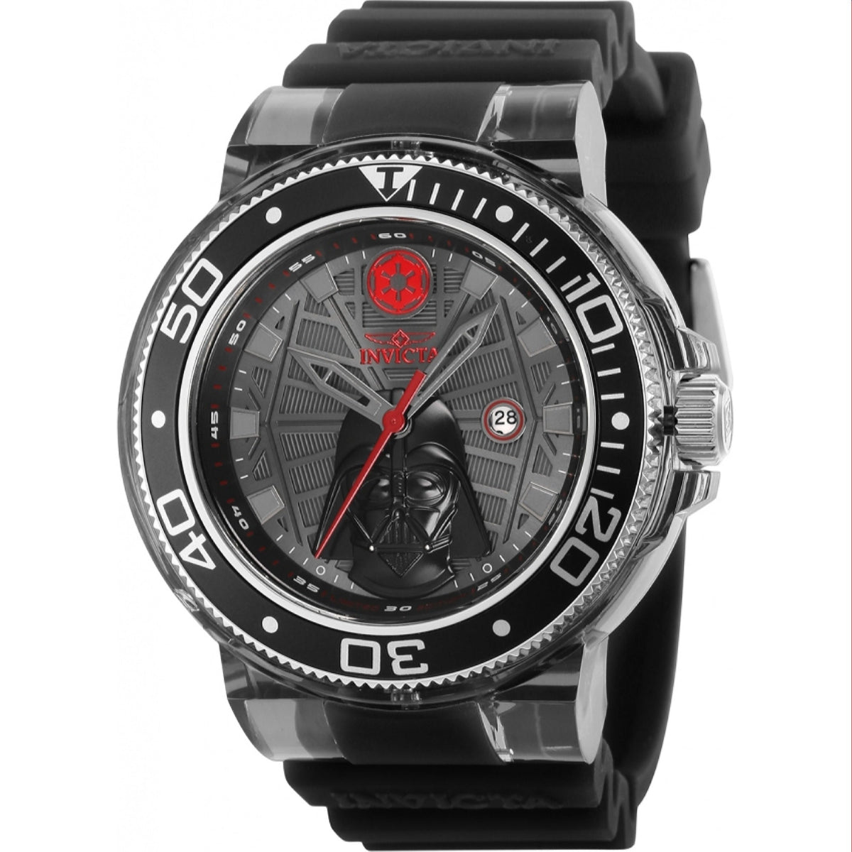 Invicta Men's 39706 Star Wars Darth Vader White Silicone Watch