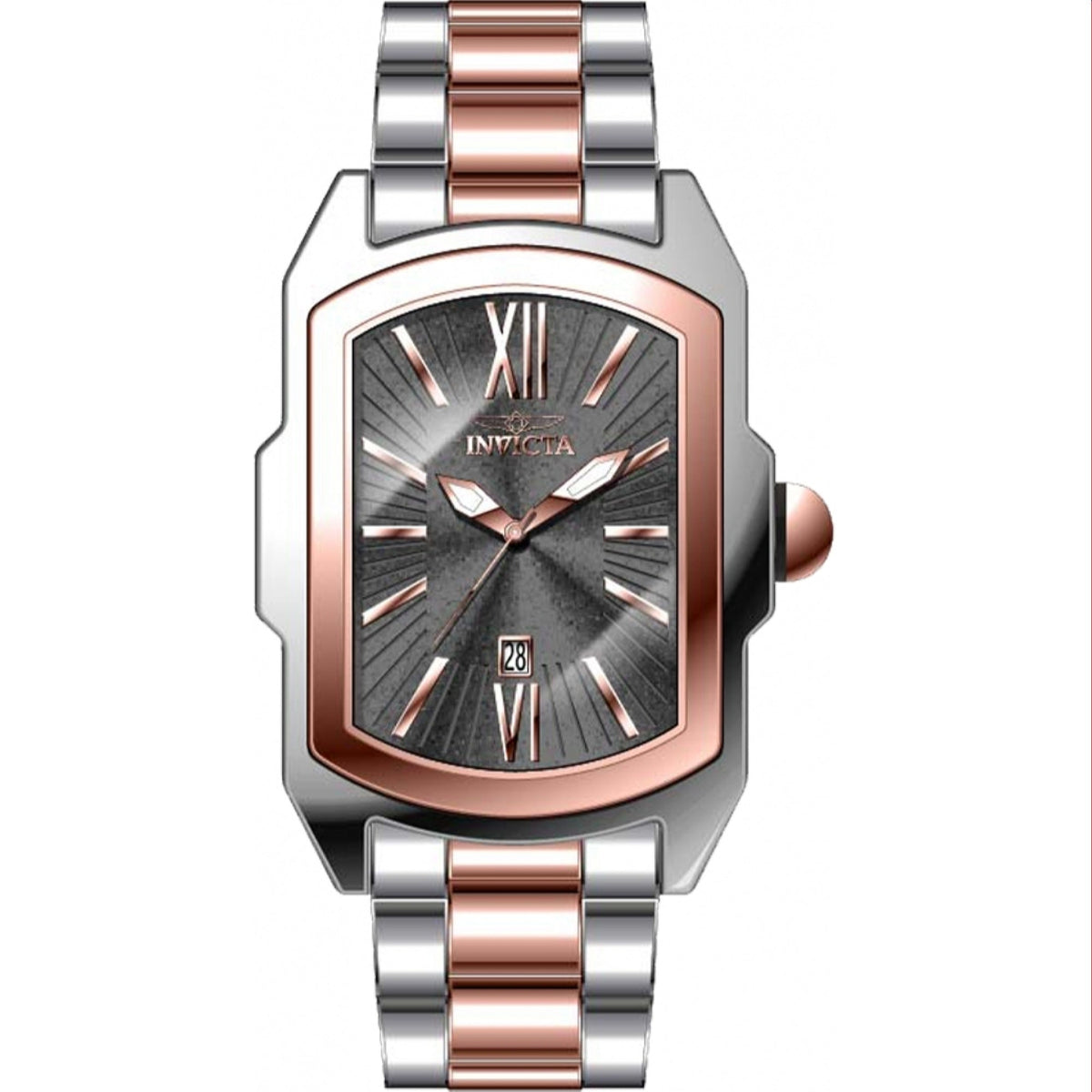 Invicta Women's 39795 Lupah Rose-Tone and Silver Stainless Steel Watch