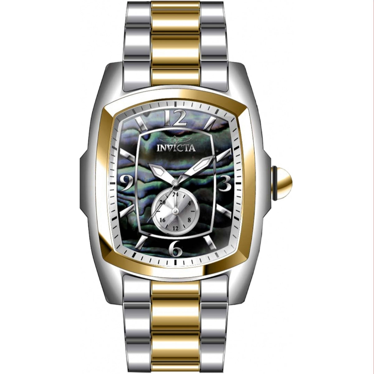 Invicta Men's 39818 Gold-Tone and Silver Stainless Steel Watch