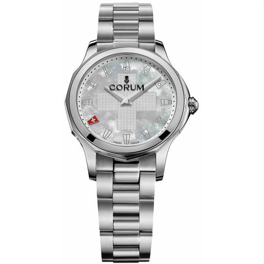 Corum Women's 400.101.20-V200-PN01 Admiral Legend 32 Stainless Steel Watch
