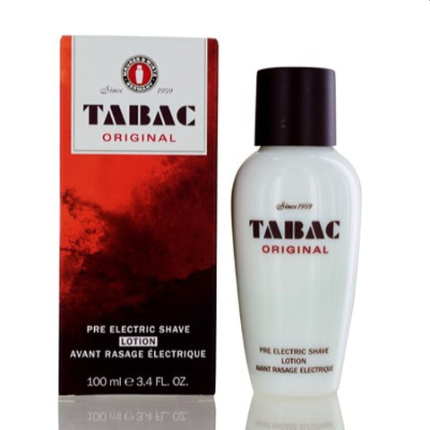 Tabac Original Wirtz Pre Electric Shave Lotion 3.4 Oz (100 Ml) For Men 429202