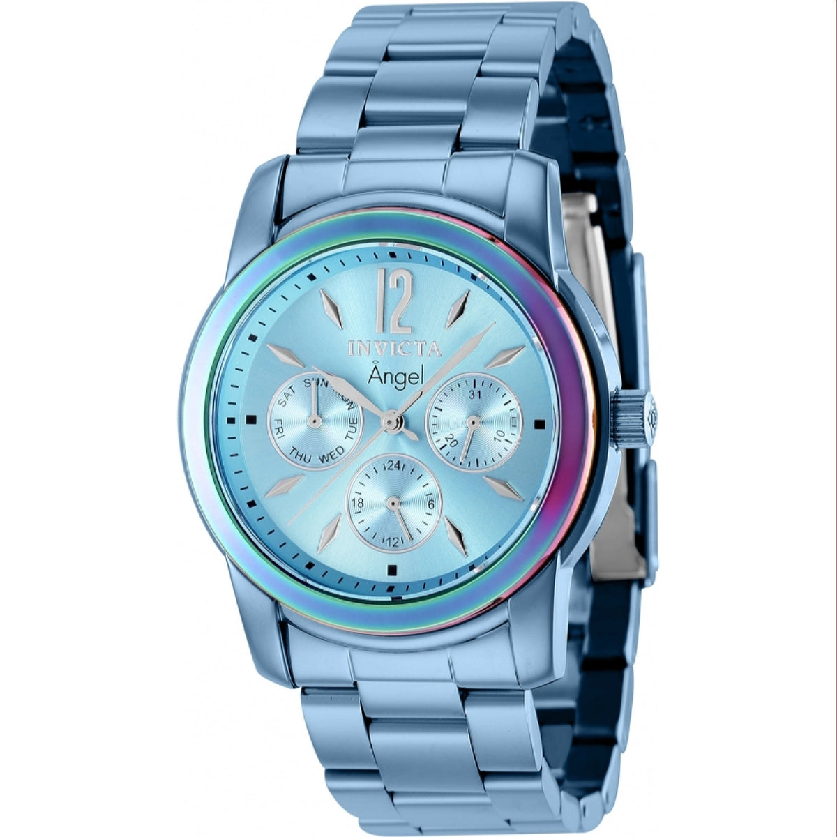 Invicta Women's 40227 Angel Blue Stainless Steel Watch