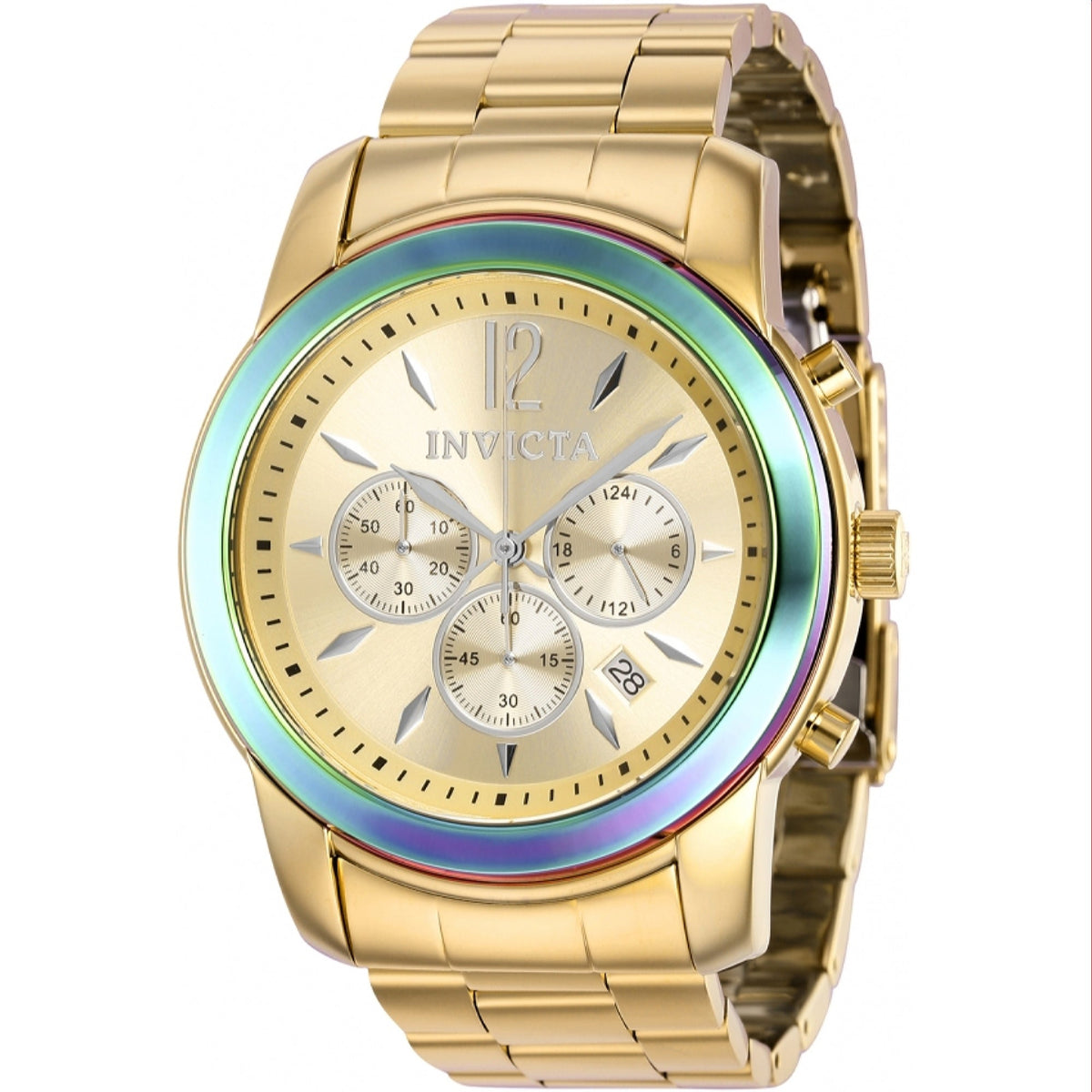 Invicta Men's 40492 Specialty Gold-Tone Stainless Steel Watch