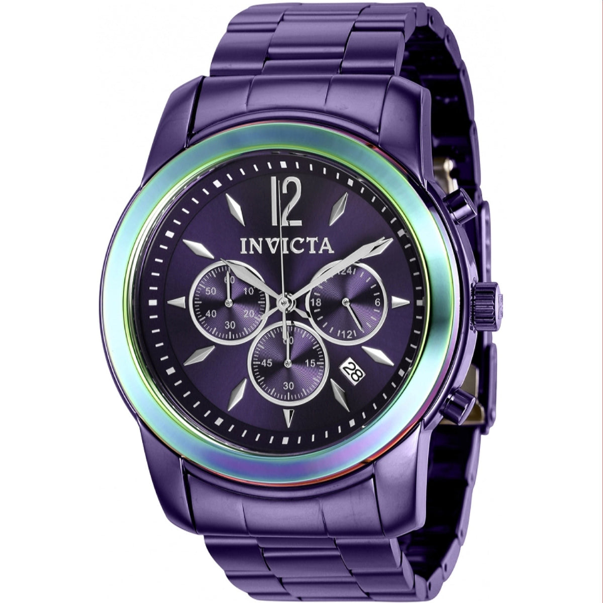 Invicta Men's 40495 Specialty Purple Stainless Steel Watch