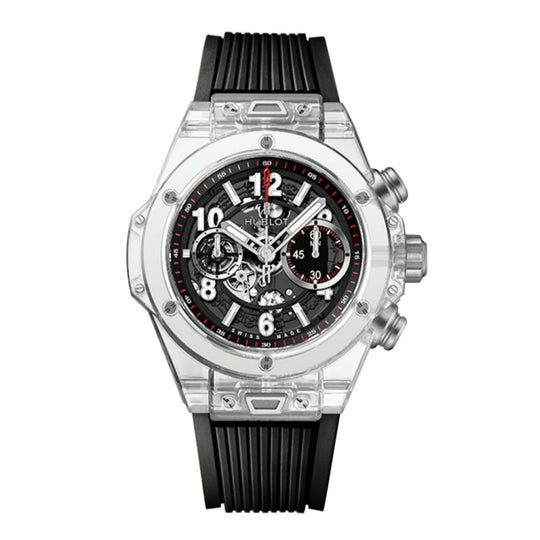 Hublot Men's 411.JX.1170.RX Big Bang Unico Magic Chronograph Black Rubber Watch