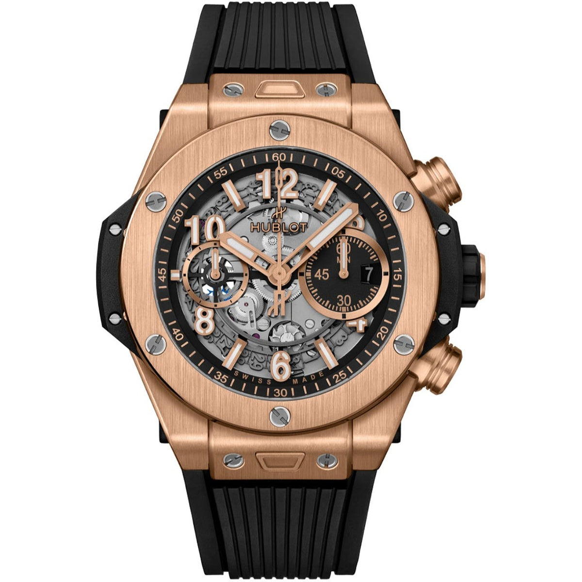Hublot Men's 421.OX.1180.RX Big Bang Chronograph Black Rubber Watch