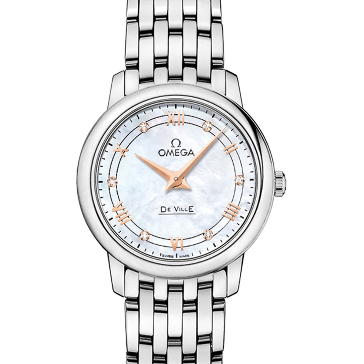 Omega Women's 424.10.27.60.55.001 De Ville Stainless Steel Watch
