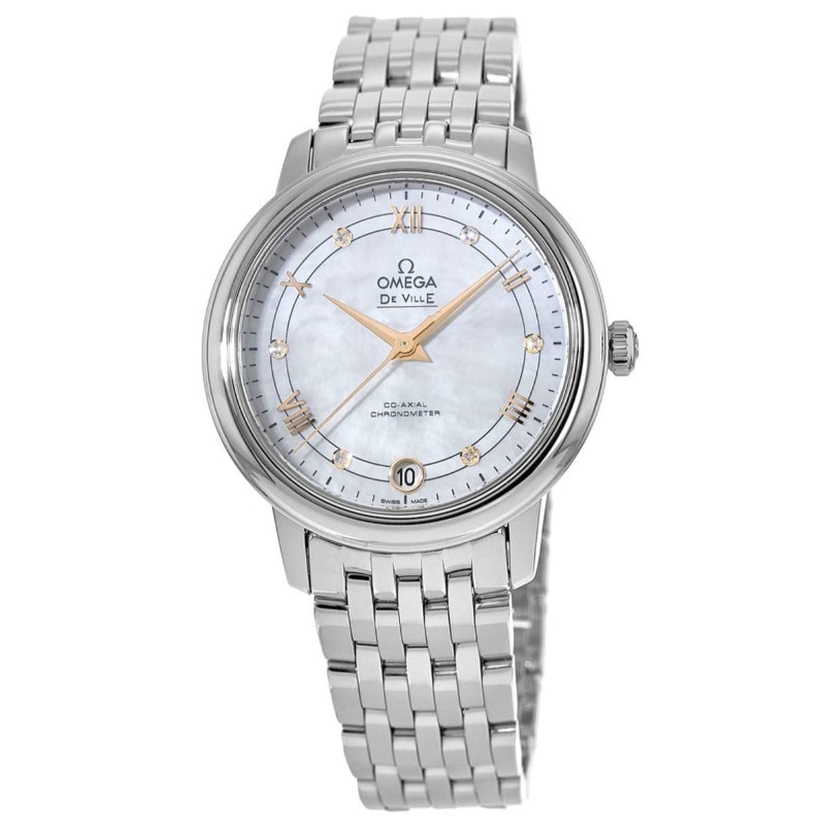 Omega Women's 424.10.33.20.55.002 De Ville Stainless Steel Watch