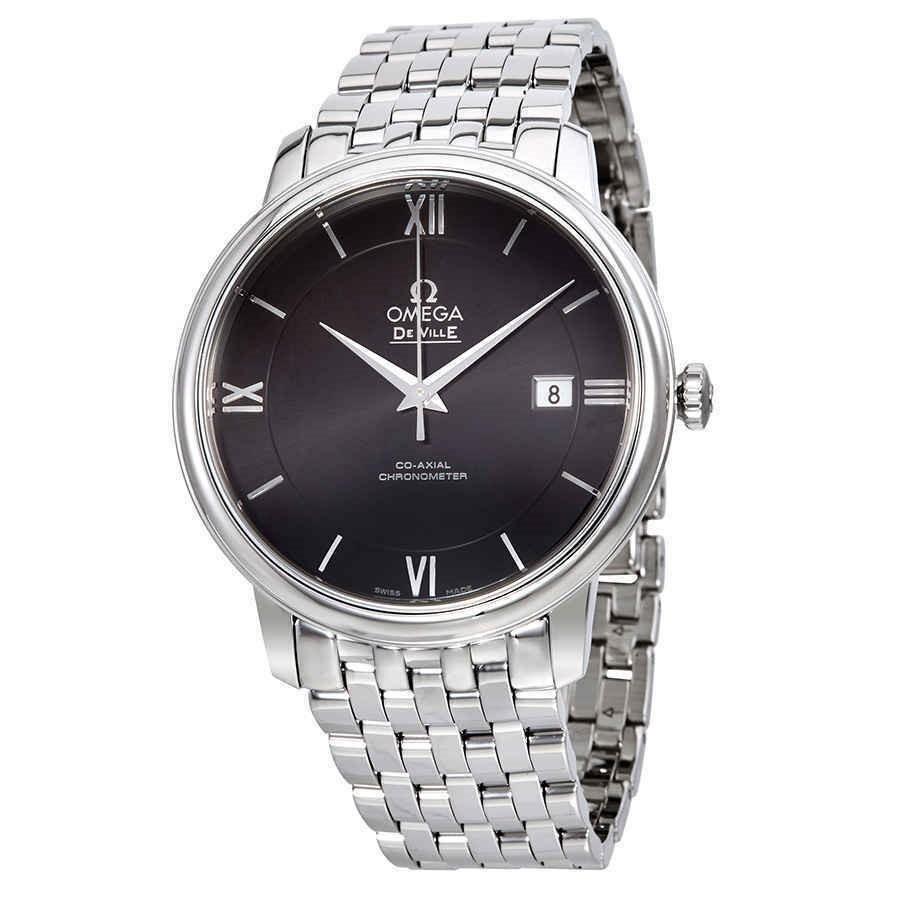Omega Men's 424.10.40.20.01.001 De Ville Prestige Stainless Steel Watch