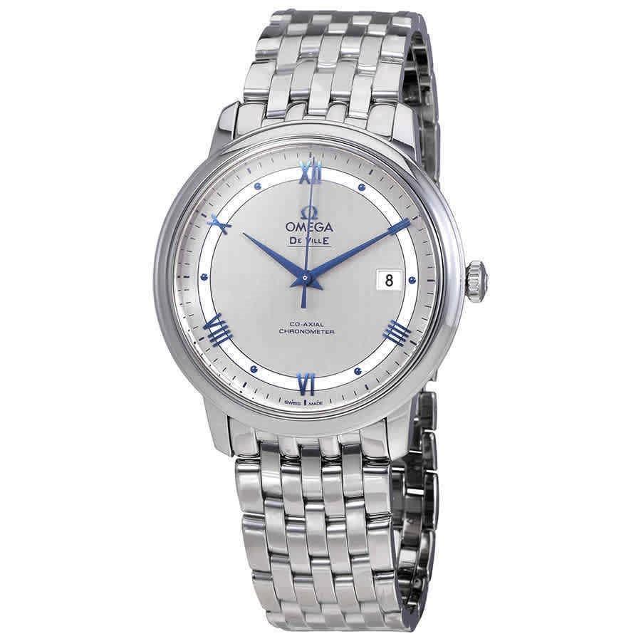 Omega Men's 424.10.40.20.02.001 De Ville Prestige Co-Axial Stainless Steel Watch