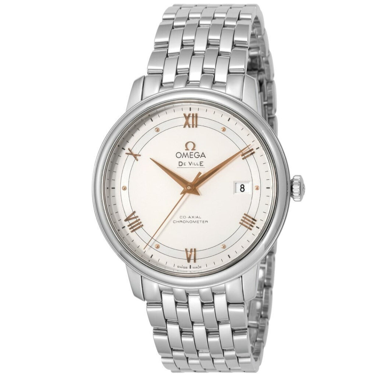 Omega Men's 424.10.40.20.02.002 De Ville Stainless Steel Watch
