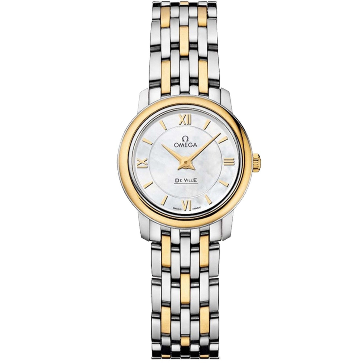 Omega Women's 424.20.24.60.05.001 De Ville Two-Tone Stainless Steel Watch