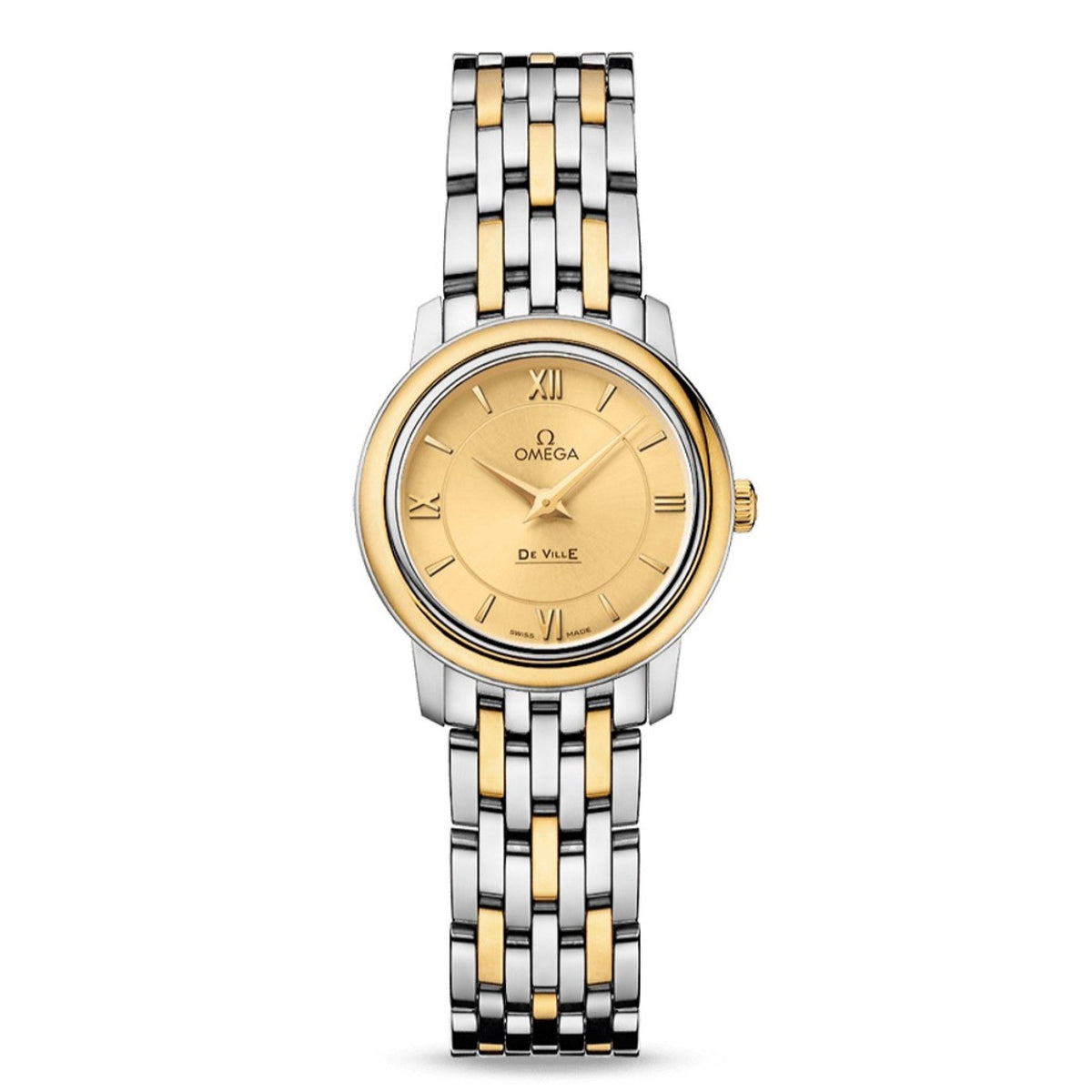Omega Women's 424.20.24.60.08.001 De Ville Two-Tone Stainless Steel Watch