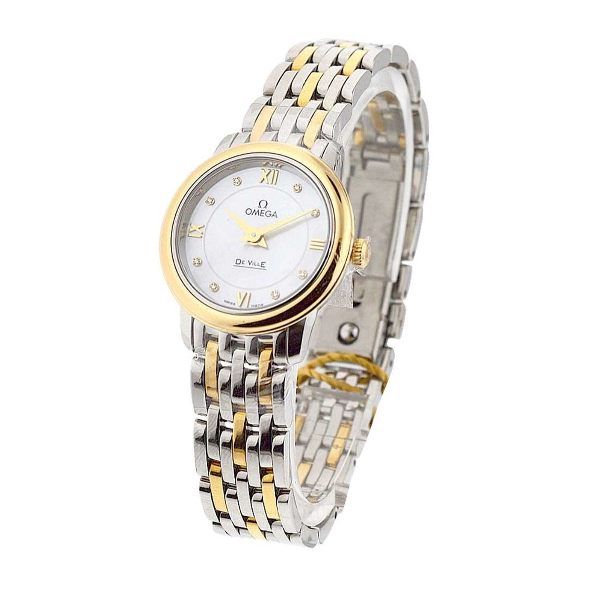 Omega Women's 424.20.24.60.55.001 De Ville Two-Tone Stainless Steel Watch