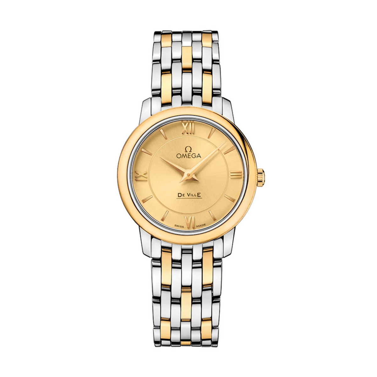 Omega Women's 424.20.27.60.08.001 De Ville Two-Tone Stainless Steel Watch